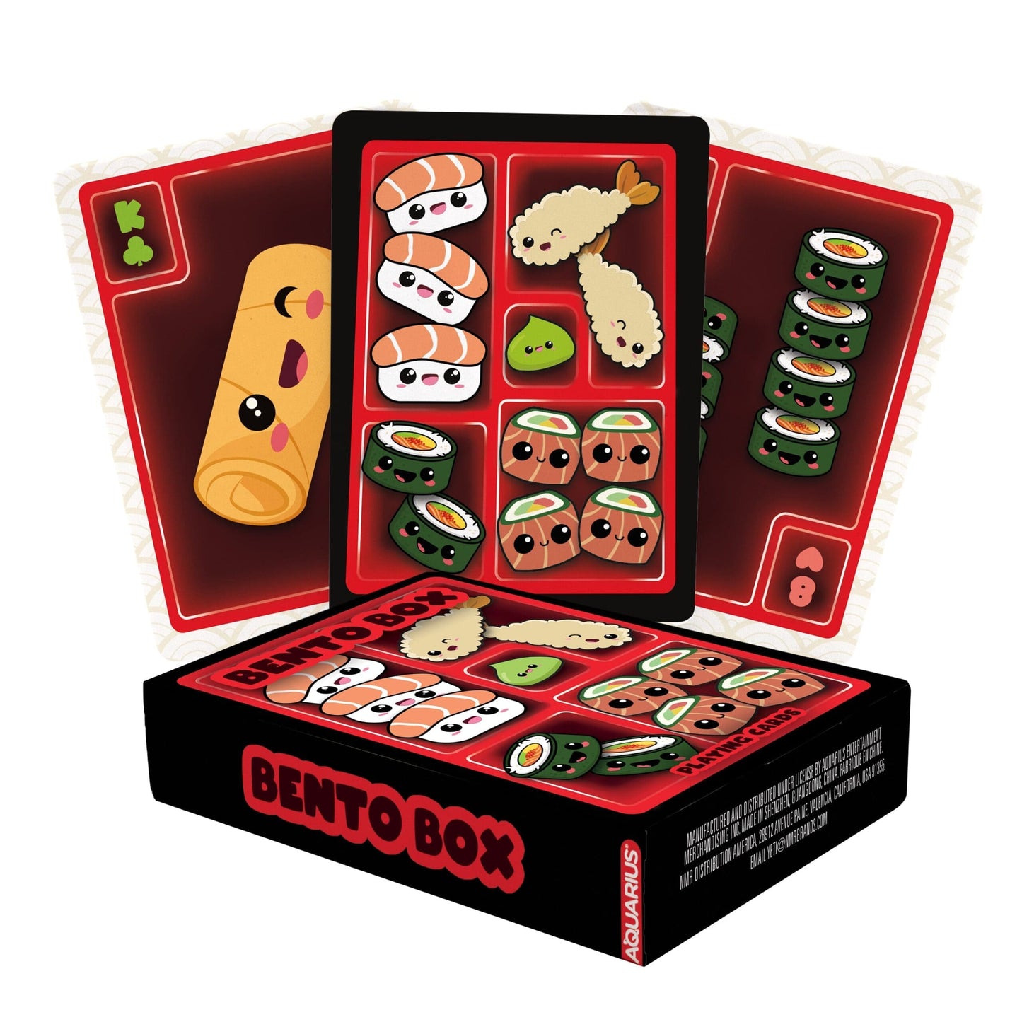 Aquarius: Playing Cards - Bento Box