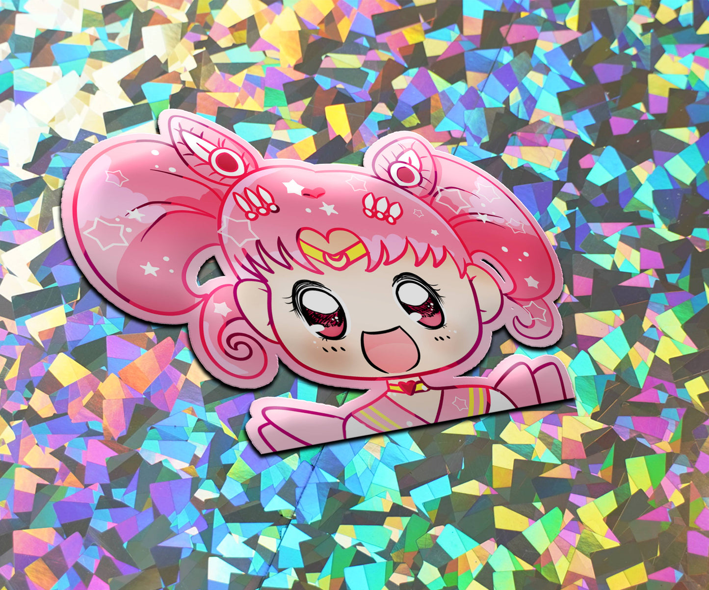 Sailor Moon Chibi Car Peeker