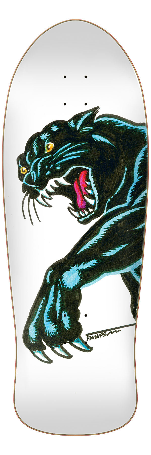 **PRE-ORDER** SANTA CRUZ NATAS KAUPAS SKETCH PANTHER 10.54" COMPLETE SKATEBOARD