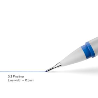 Winsor & Newton: Fineliner - Indigo Blue 0.3