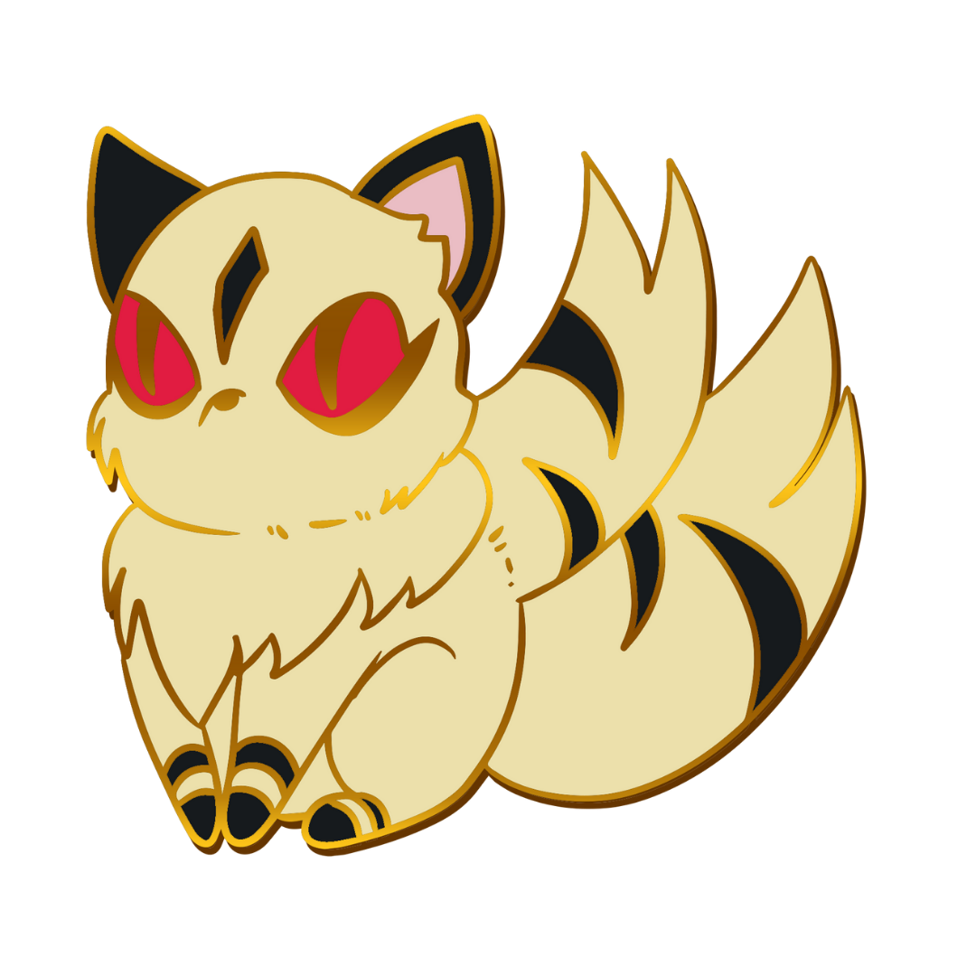 Inuyasha: Kirara Cat Enamel Pin