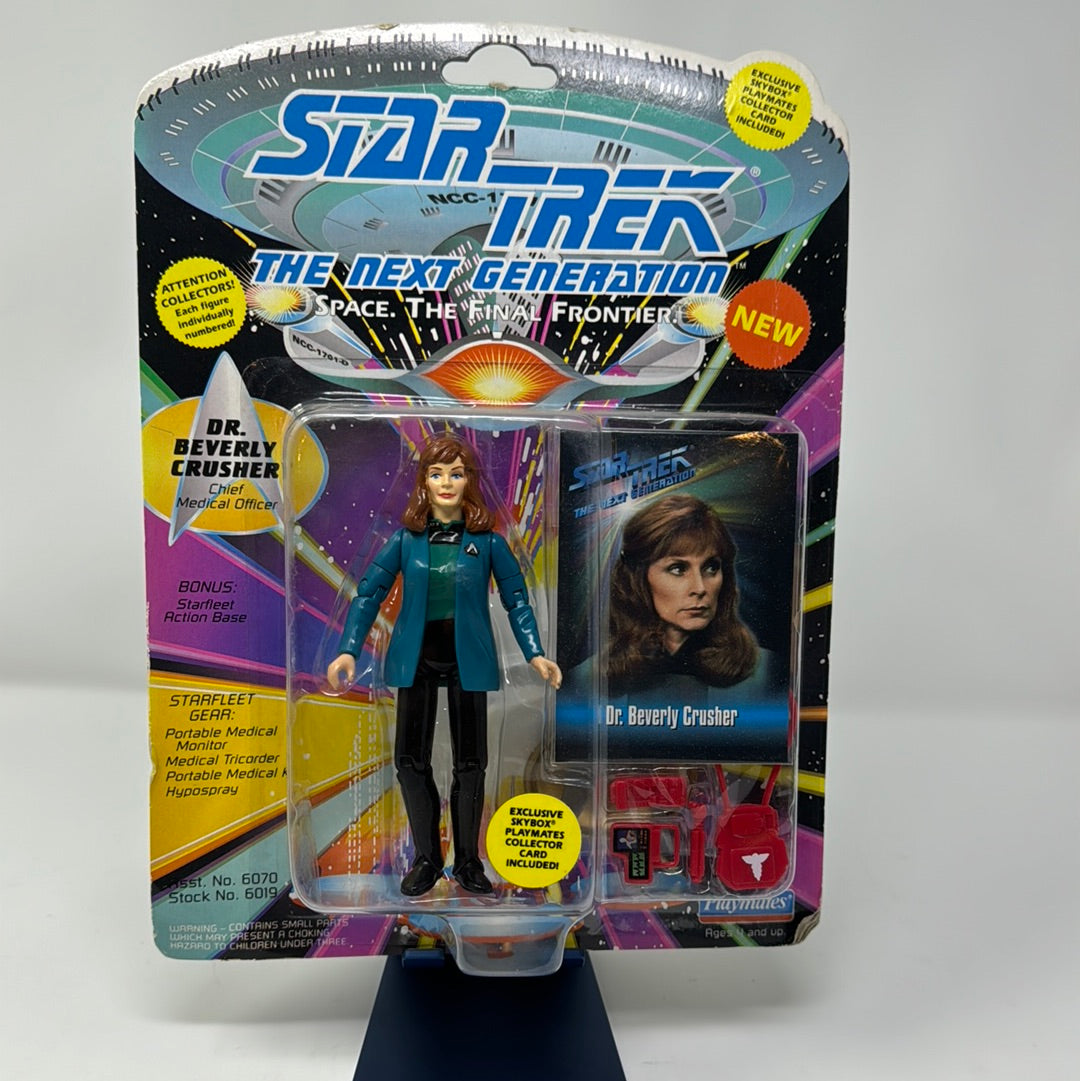 6019 Star Trek Next Generation Dr. Beverly Crusher Chief Medical Officer Action Figure by Playmates