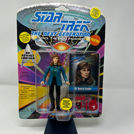 6019 Star Trek Next Generation Dr. Beverly Crusher Chief Medical Officer Action Figure by Playmates