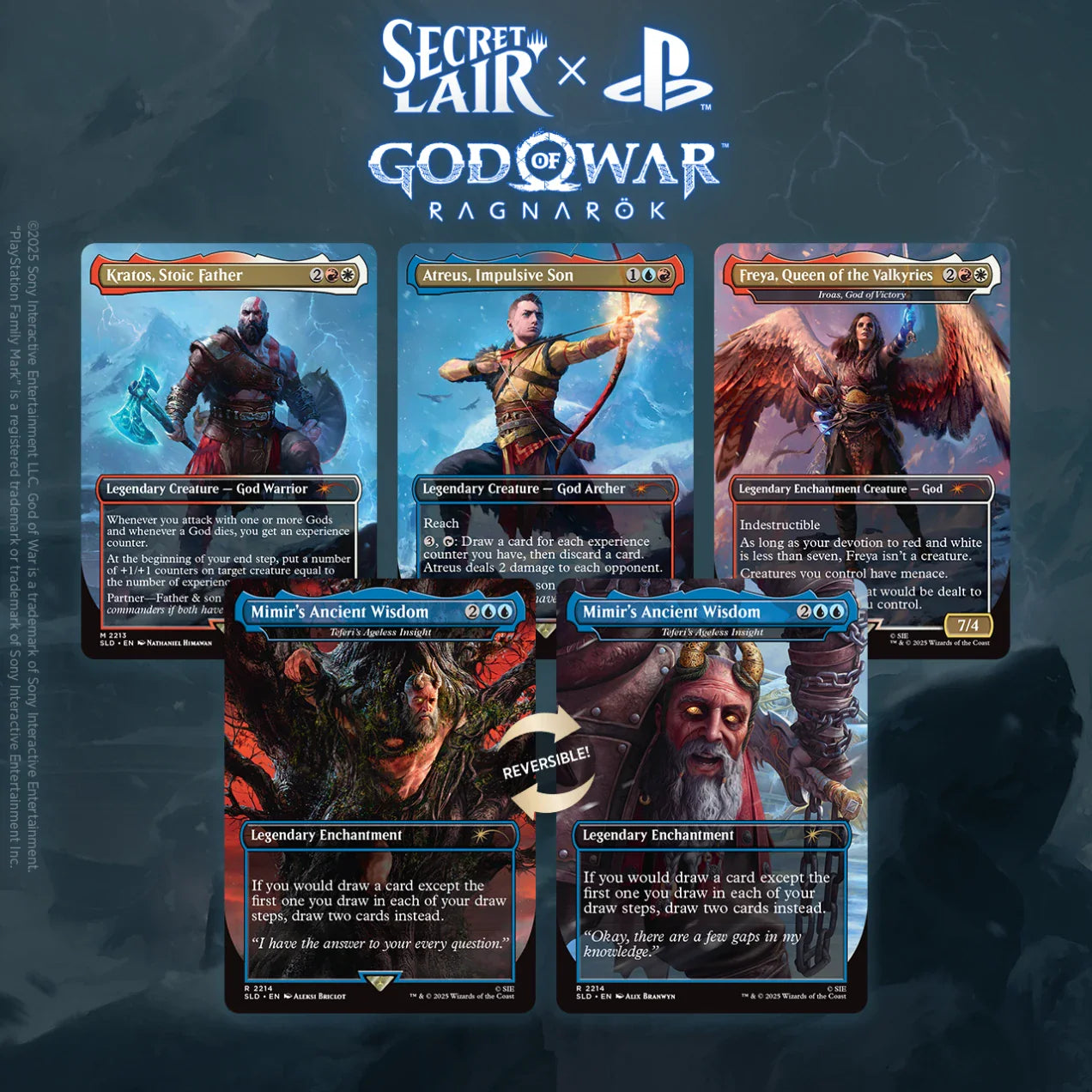 Magic: the Gathering Secret Lair x God of War - Norse