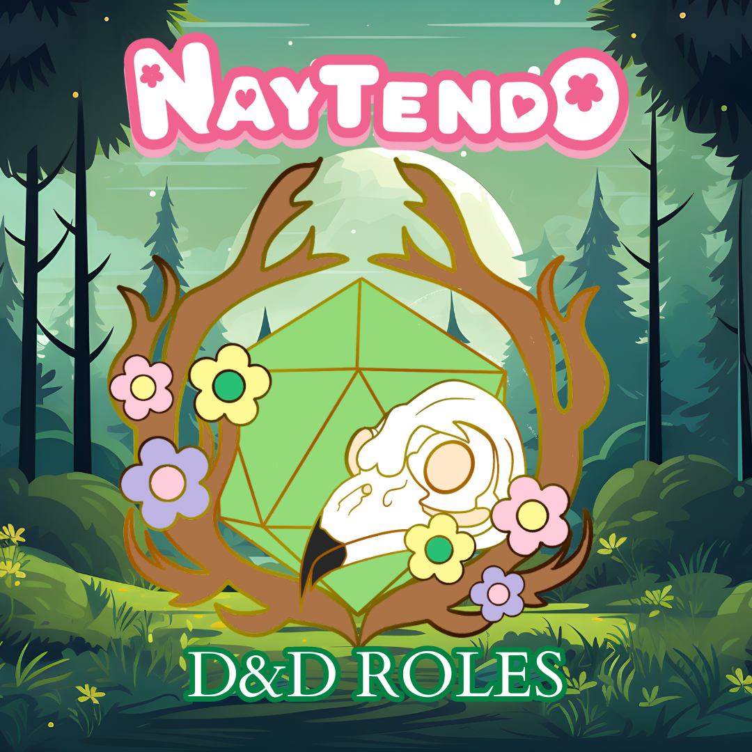 Dungeons & Dragons Role: Druid Enamel Pin