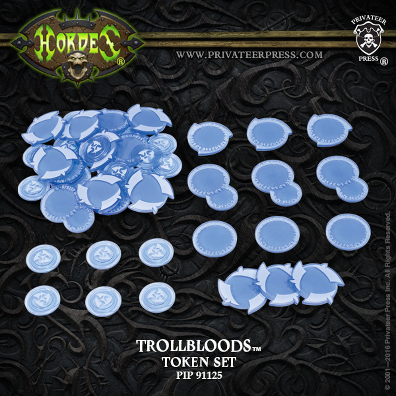 Hordes: Trollbloods Token Set