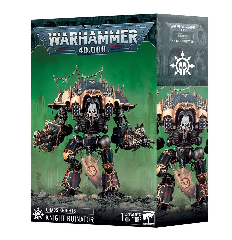 Warhammer 40K: Chaos Knights- Knight Ruinator