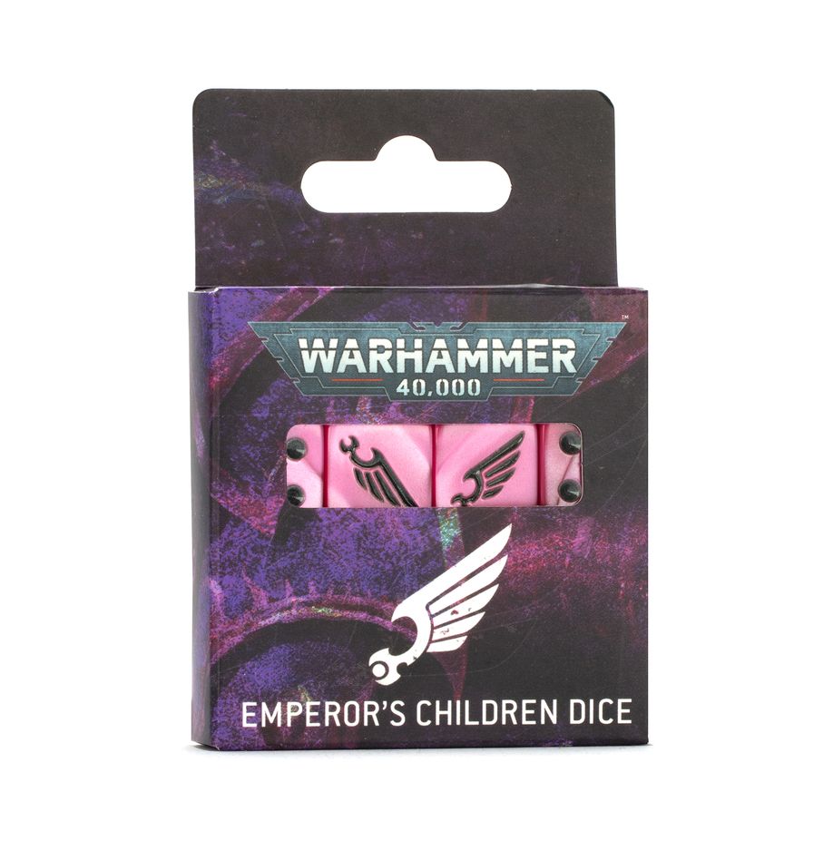 Warhammer 40K: Emperor's Children - Dice Set