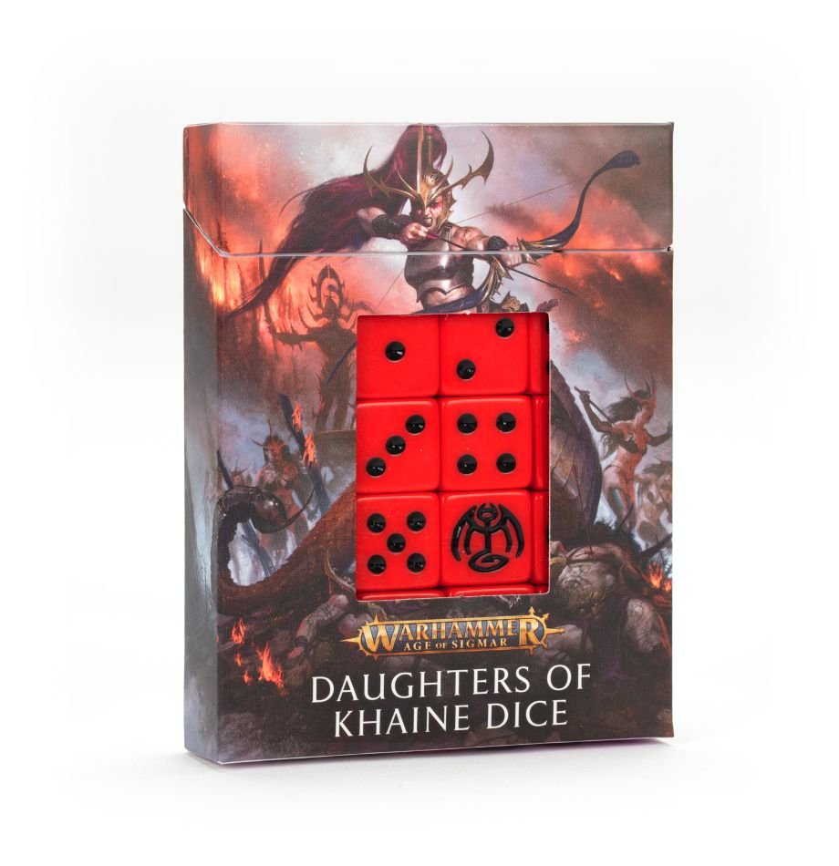 Warhammer: Daughters of Khaine - Dice Set (2022)