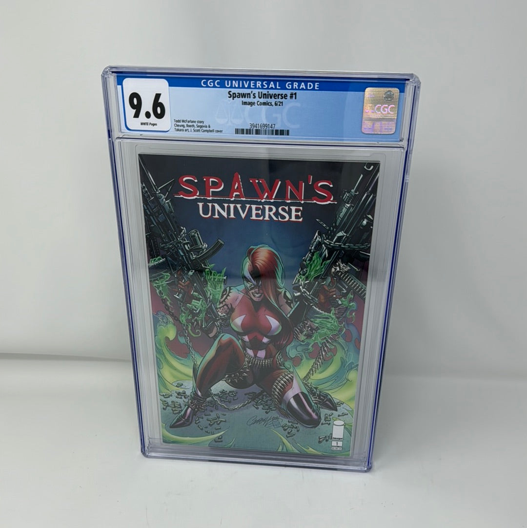 Spawn's Universe #1 J Scott Campbell - CGC 9.6