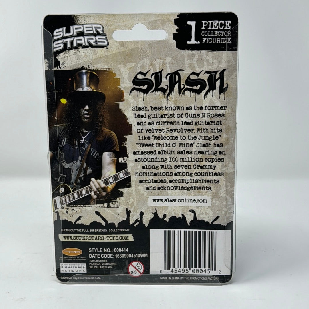 Super Stars Slash (Guns 'N Roses) 2009 Action Figure - Rare