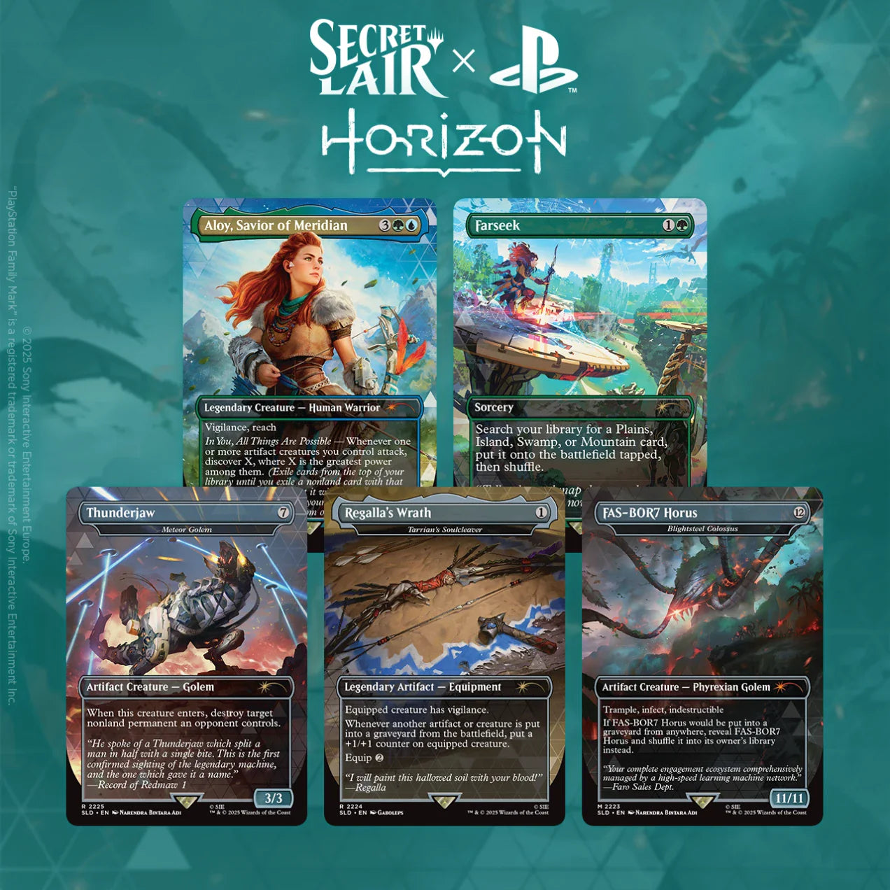 Magic: the Gathering Secret Lair x Horizon: Into the Forbidden West