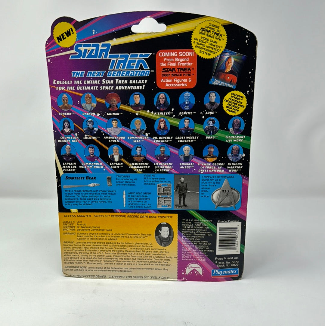 6022 Star Trek Next Generation Lore, Data's Evil Twin Brother Action Figure by Playmates
