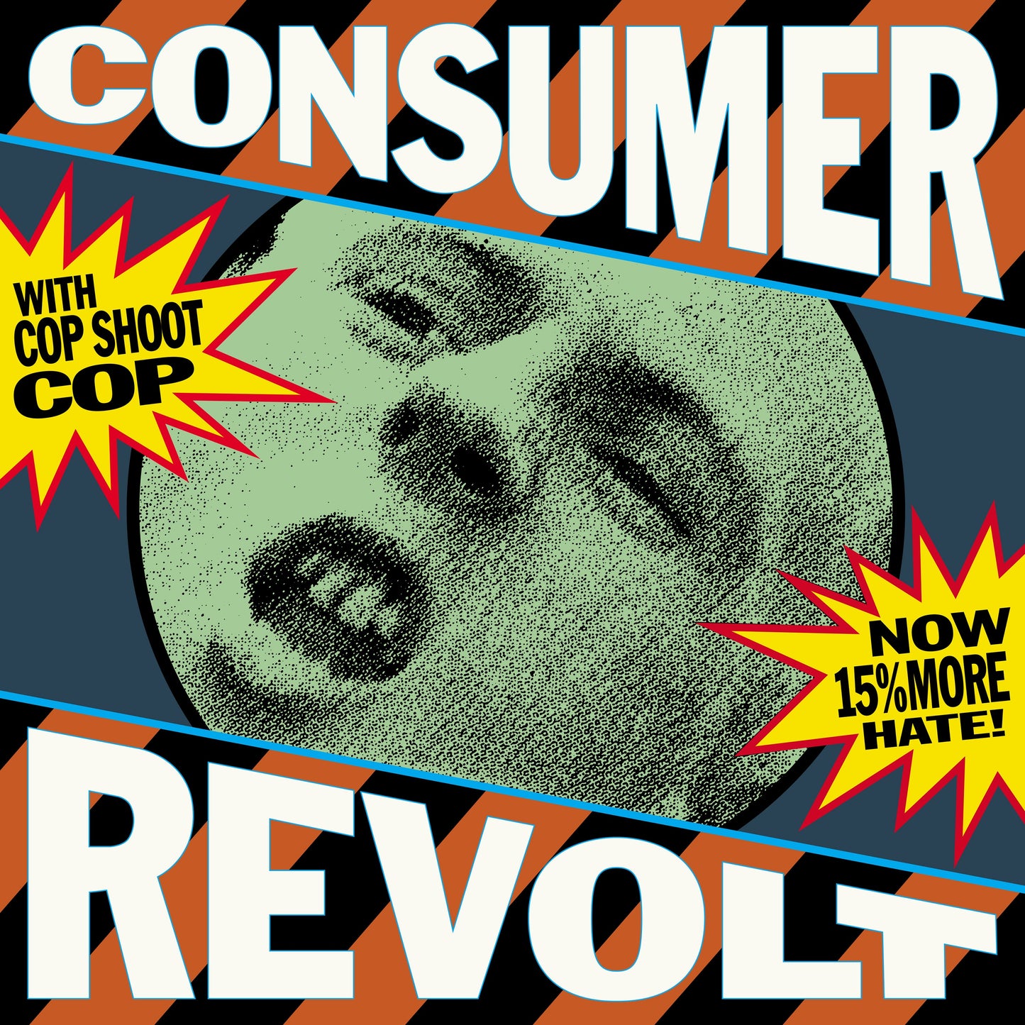 Cop Shoot Cop - Consumer Revolt [Remastered] (Blue Vinyl) LP Record