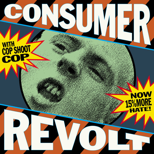 Cop Shoot Cop - Consumer Revolt [Remastered] (Blue Vinyl) LP Record