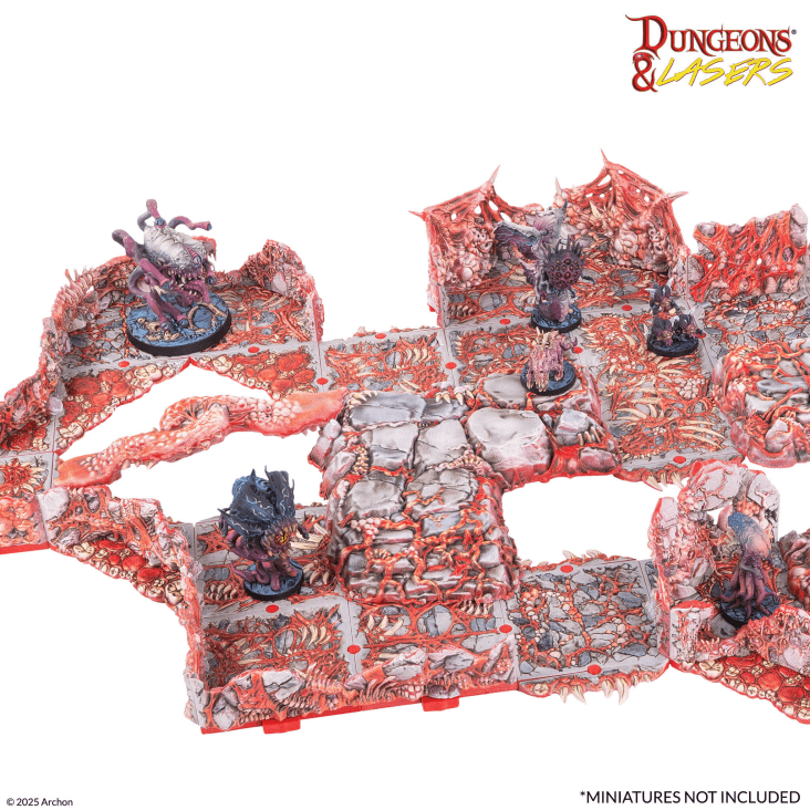 Dungeons & Lasers: Belly of the Beast - Pre-Painted
