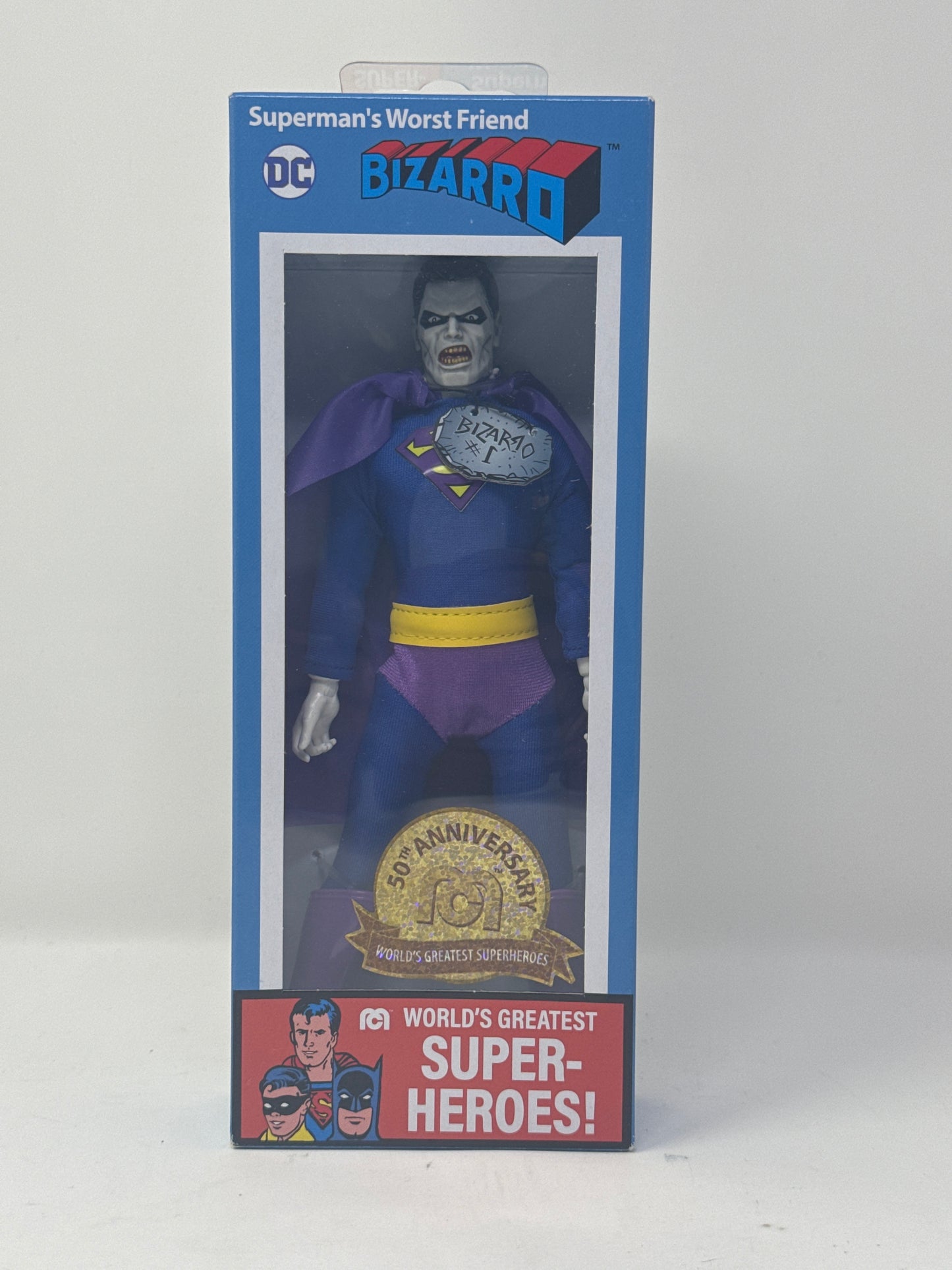 Mego DC Bizarro 50th Anniversary 8in Action Figure