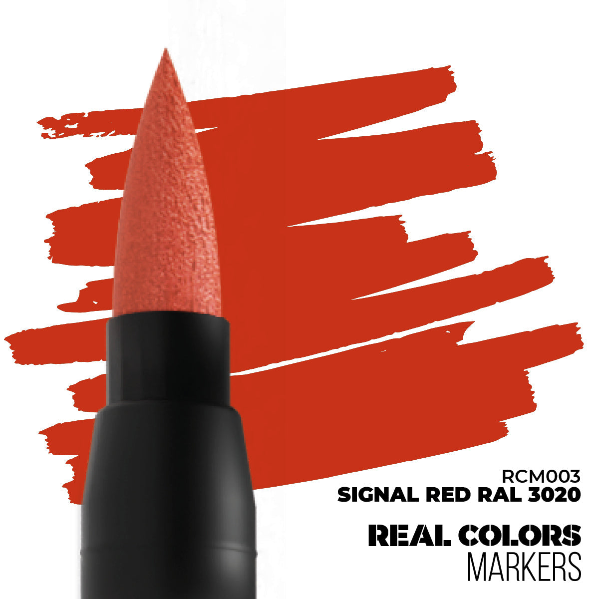 AK Interactive Markers: Real Colors Markers - Signal Red Ral 3020