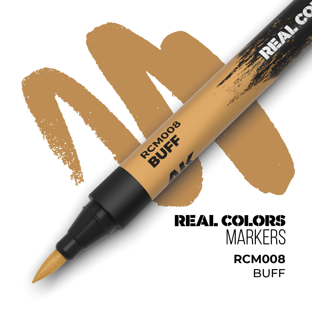 AK Interactive Markers: Real Color Markers - Buff