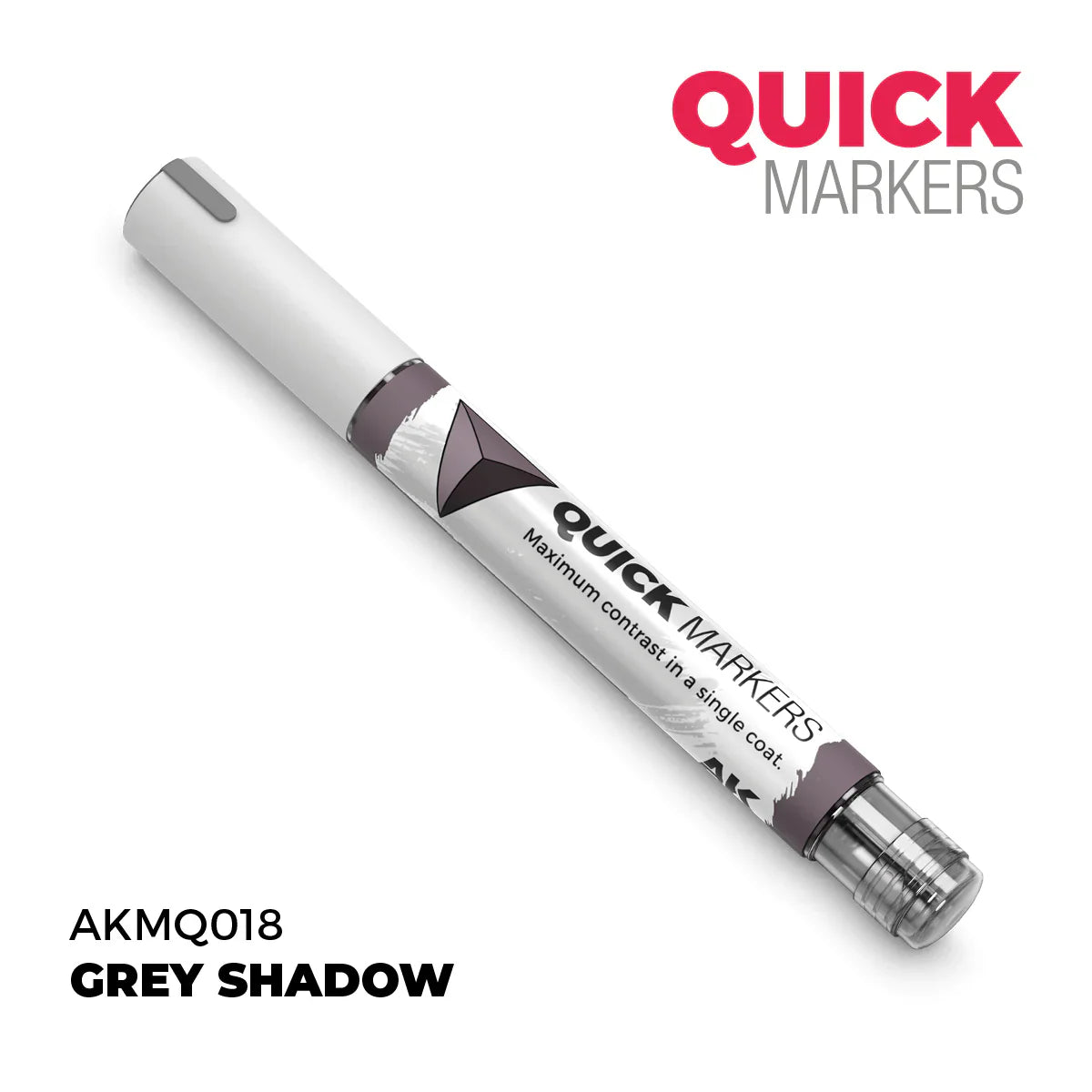 AK Interactive Markers: Quick Markers - Grey Shadow