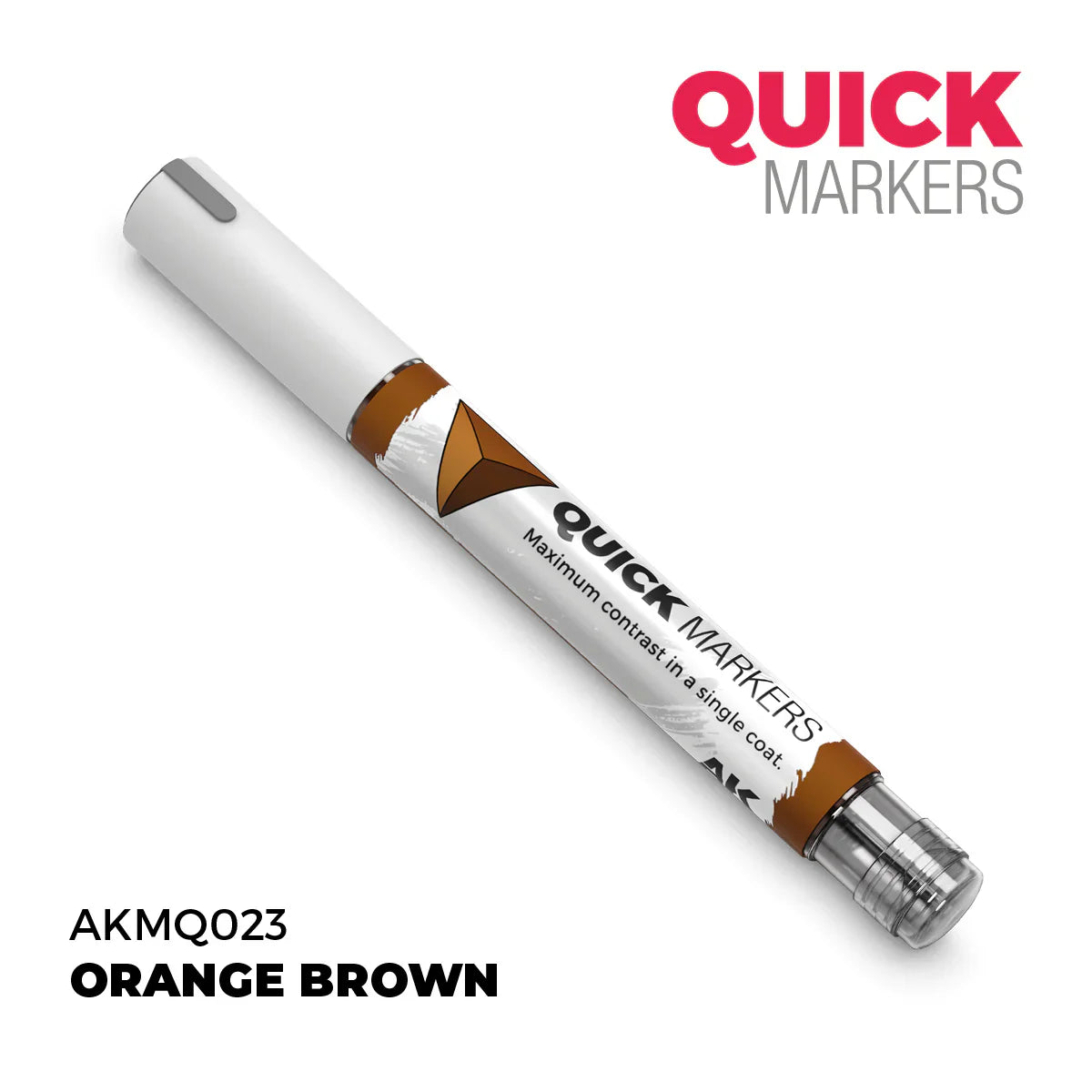 AK Interactive Markers: Quick Markers - Orange Brown