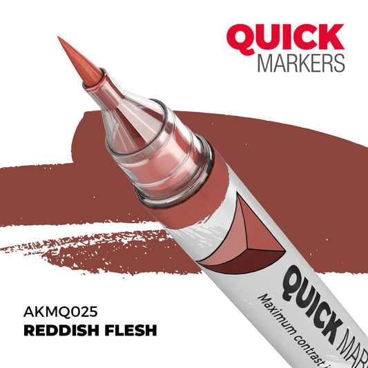 AK Interactive Markers: Quick Markers - Reddish Flesh