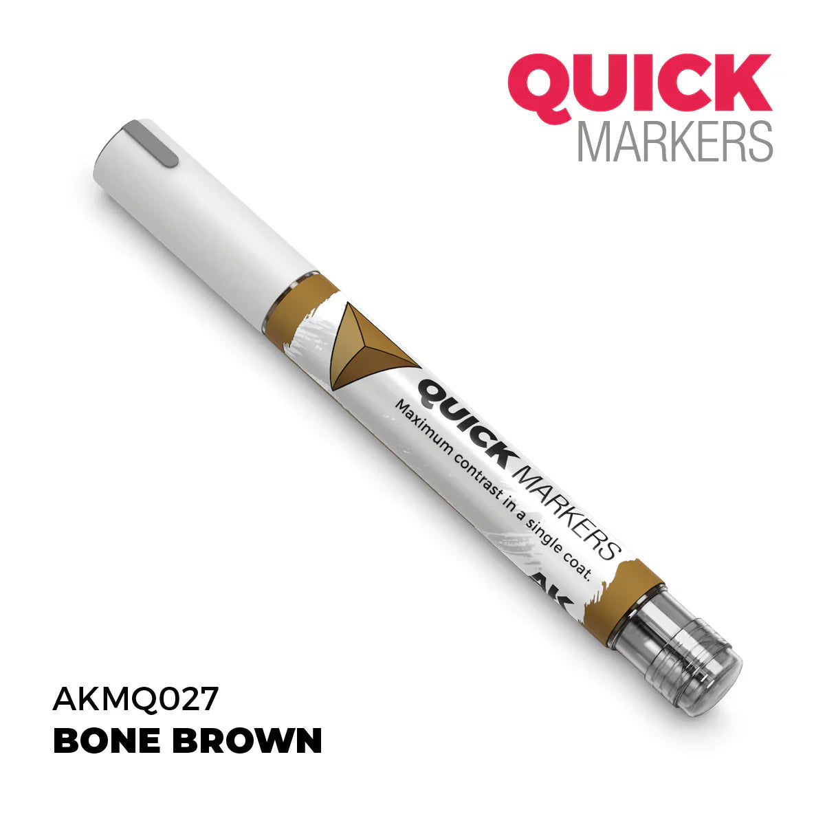 AK Interactive Markers: Quick Markers - Bone Brown