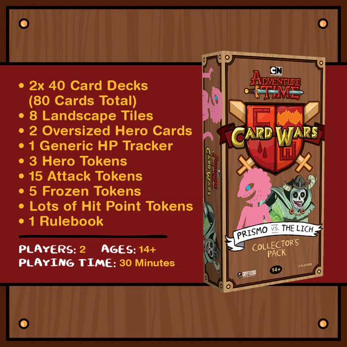 Adventure Time Card Wars: Prismo VS The Lich - Collector's Pack