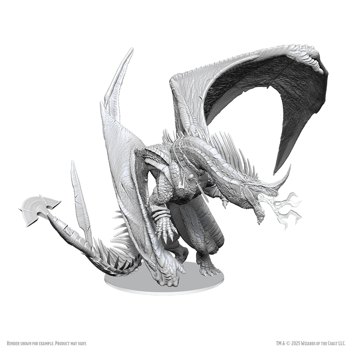 D&D: Nolzur's Marvelous Unpainted Miniatures - Ancient Blue Dragon