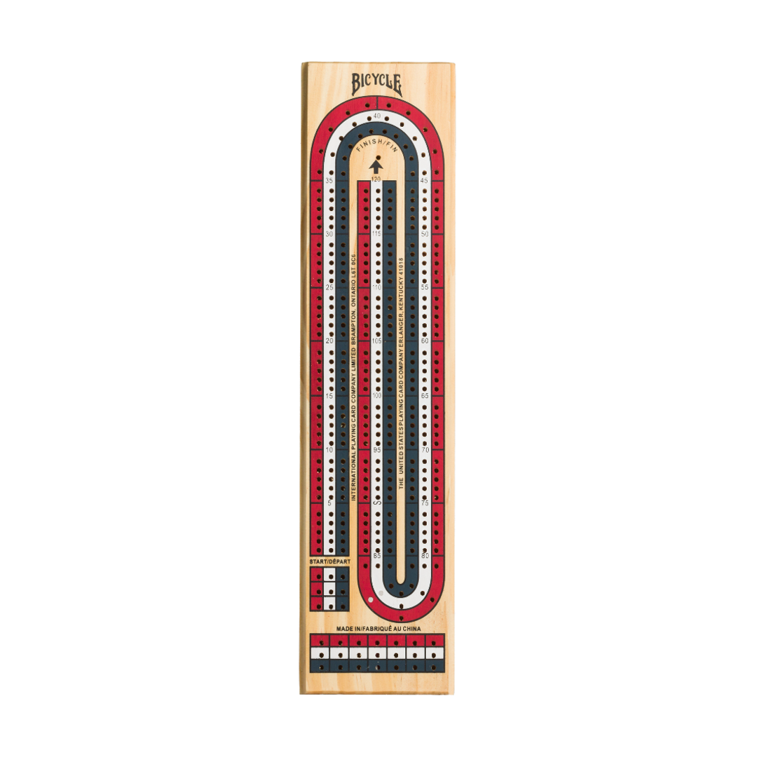 Bicycle: Cribbage Board Set - 3-Track
