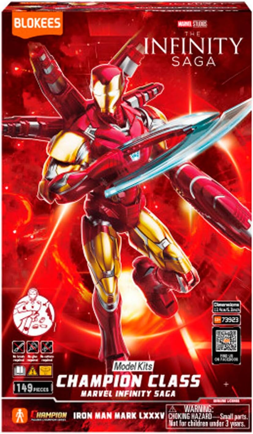 Blokees: Marvel Infinity Saga - Champion Class 01 - Iron Man MK LXXXV