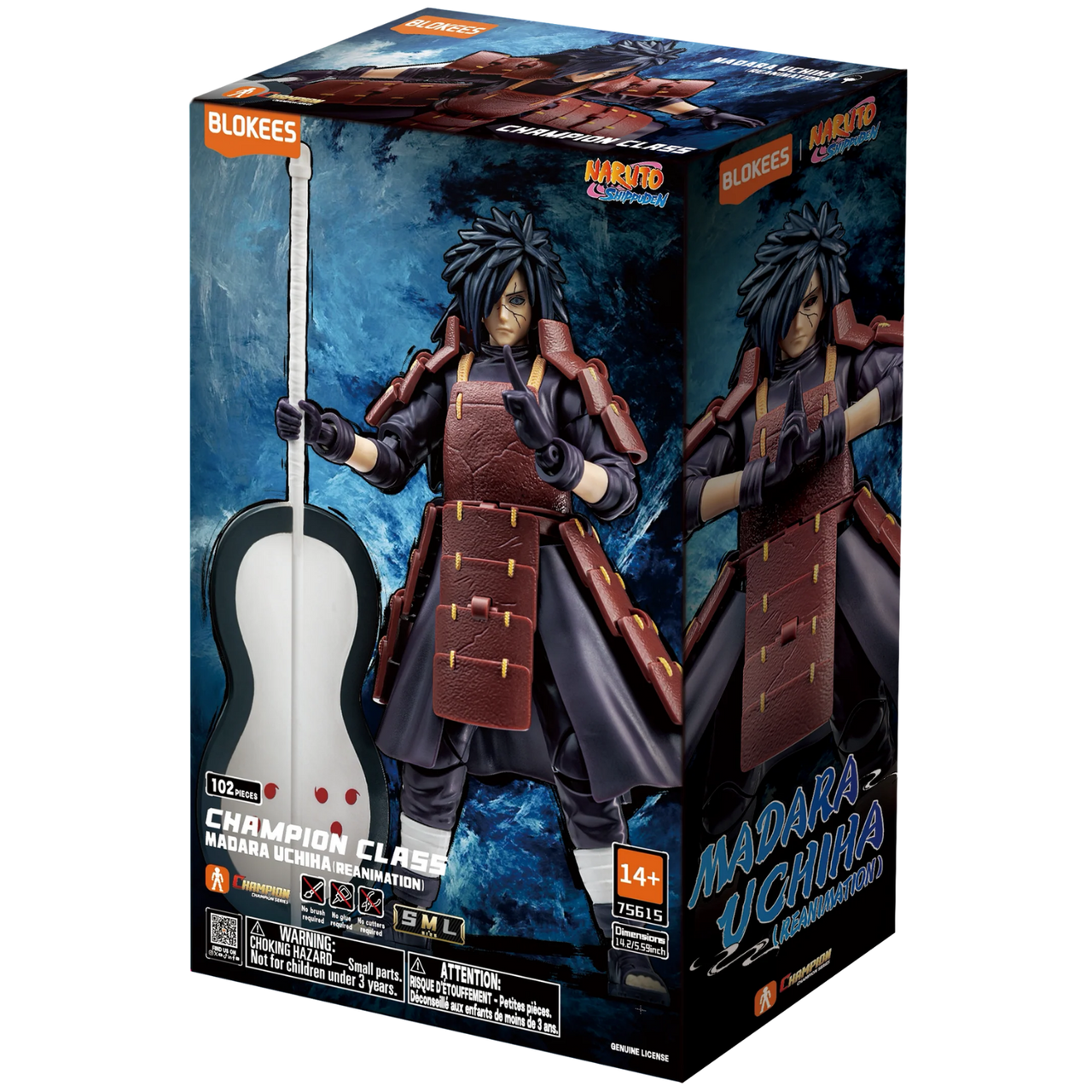 Blokees: Naruto - Champion Class - 05 Madara Uchiha - Reanimation