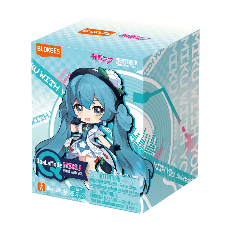 Blokees: Hatsune Miku - DaaLaMode Q Series - MIKU WITH YOU - Blind Box