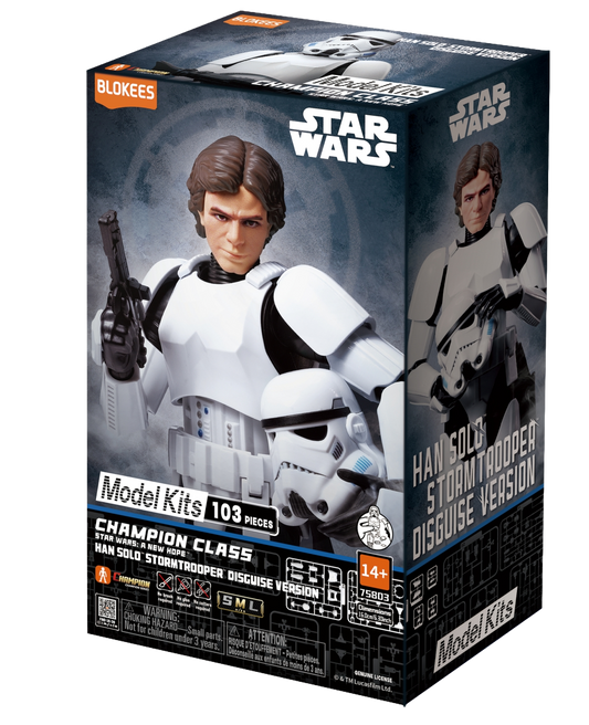 Blokees: Star Wars - Champion Class - Star Wars Ep IV - A New Hope - 03 Han Solo - Stormtrooper Disguise Version