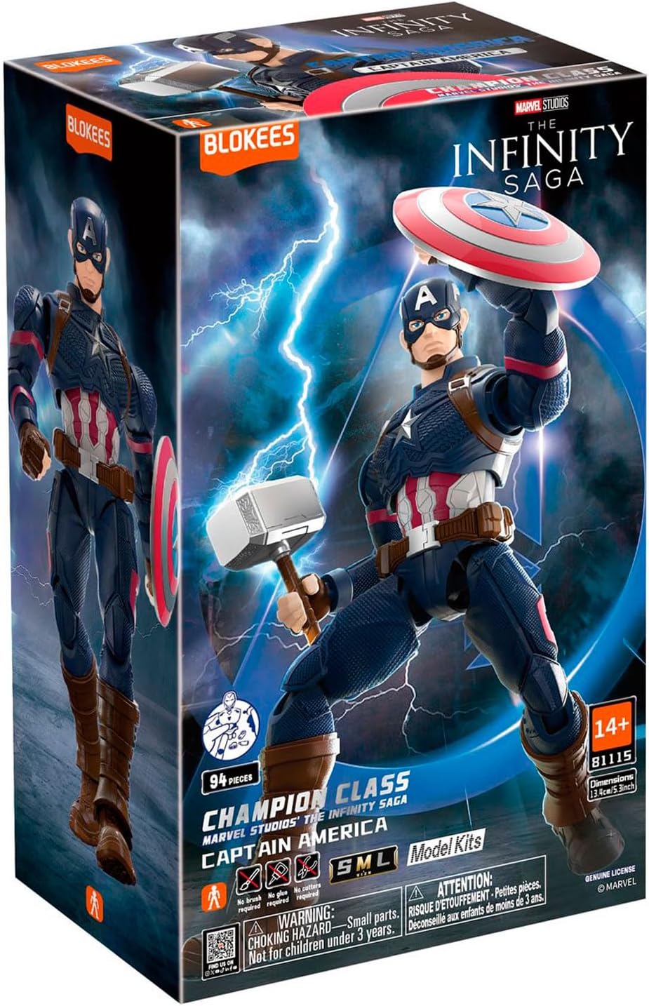 Blokees: Marvel Infinity Saga - Champion Class 03 - Captain America