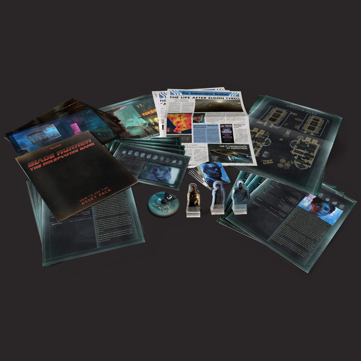 Blade Runner RPG: Asset Pack & Solo Mode