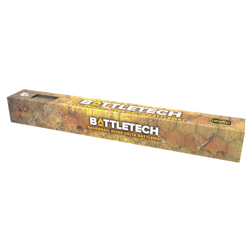 BattleTech: Battle Mat - Savannah River Delta/City Ruins