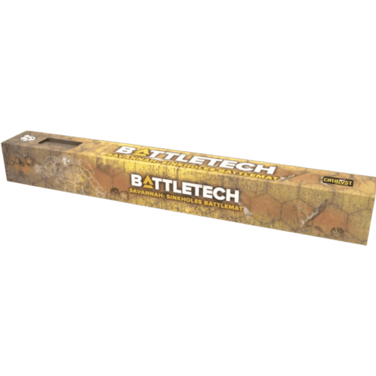 BattleTech: Battle Mat - Savannahs Sinkholes/Mountain Lake