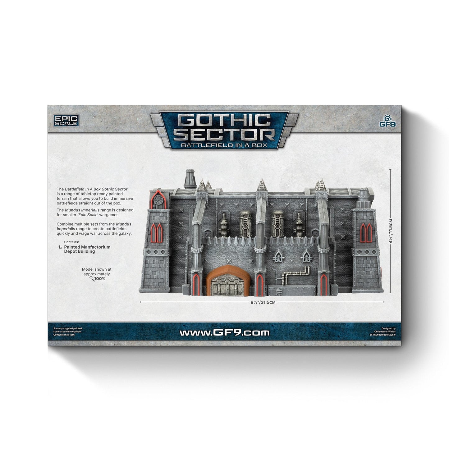 Battlefield in a Box: Mundus Imperialis - Manufactorium Depot