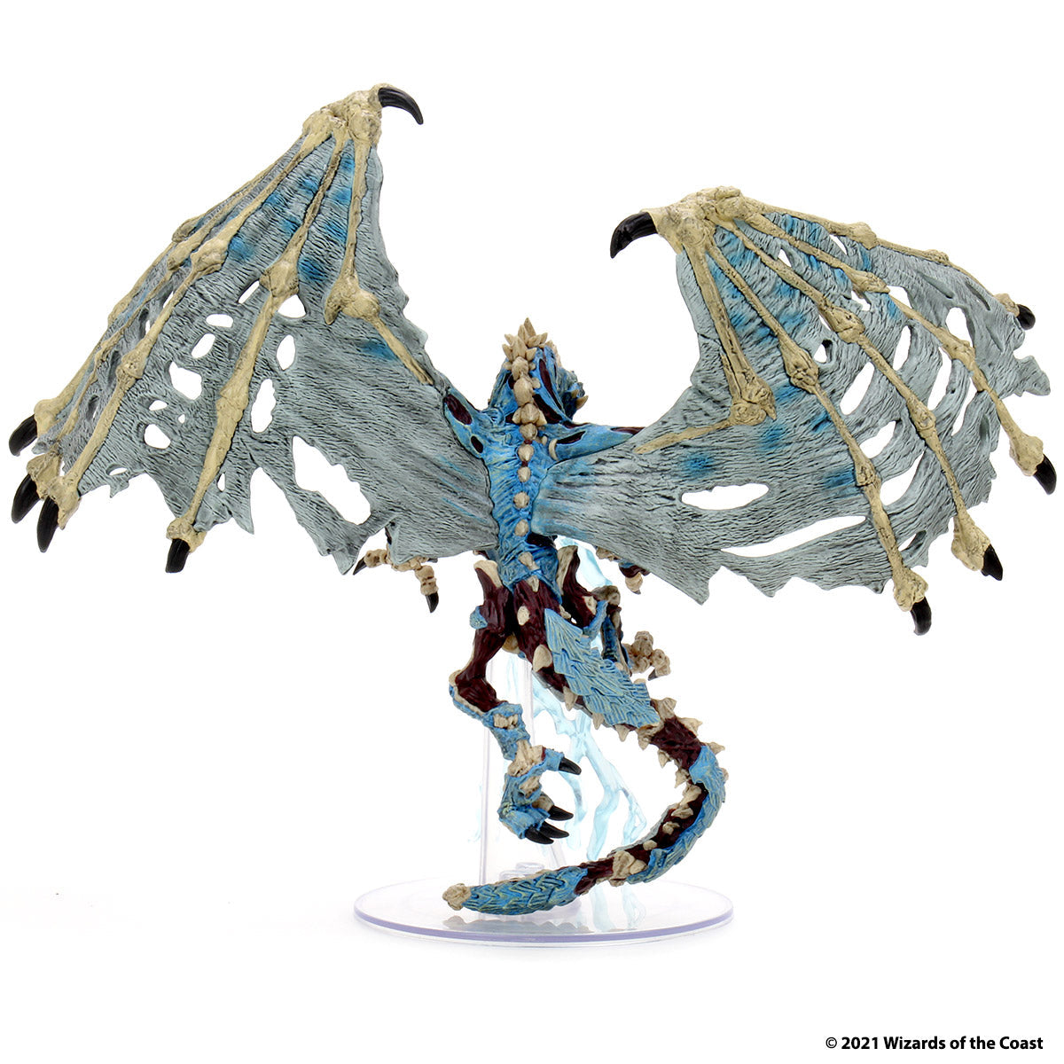 D&D: Icons of the Realms - Boneyard Premium Set - Blue Dracolich