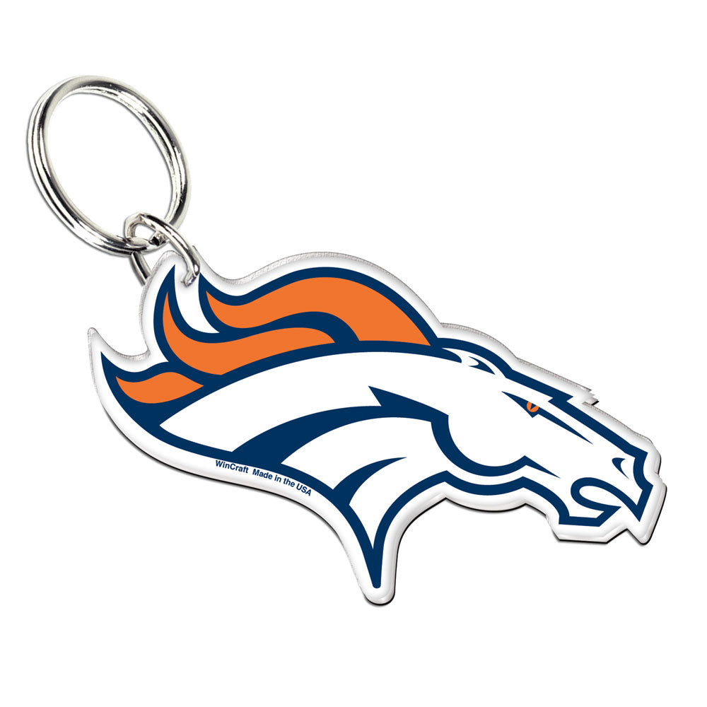 Denver Broncos Acrylic Logo Keychain