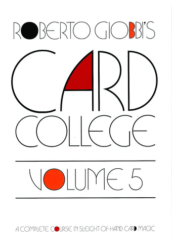 Card College Vol 5 - Roberto Giobbi