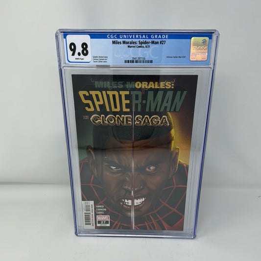 Miles Morales Spider #27 The Clone Saga - Ultimate Spider-Man #267 - CGC 9.8