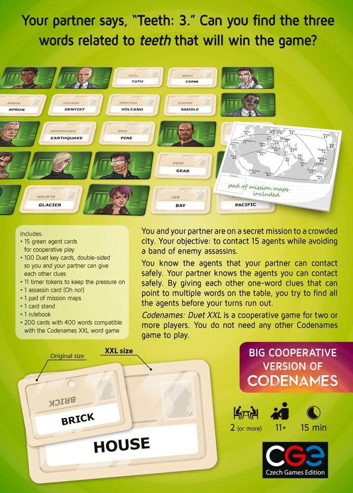 Codenames: Duet - XXL