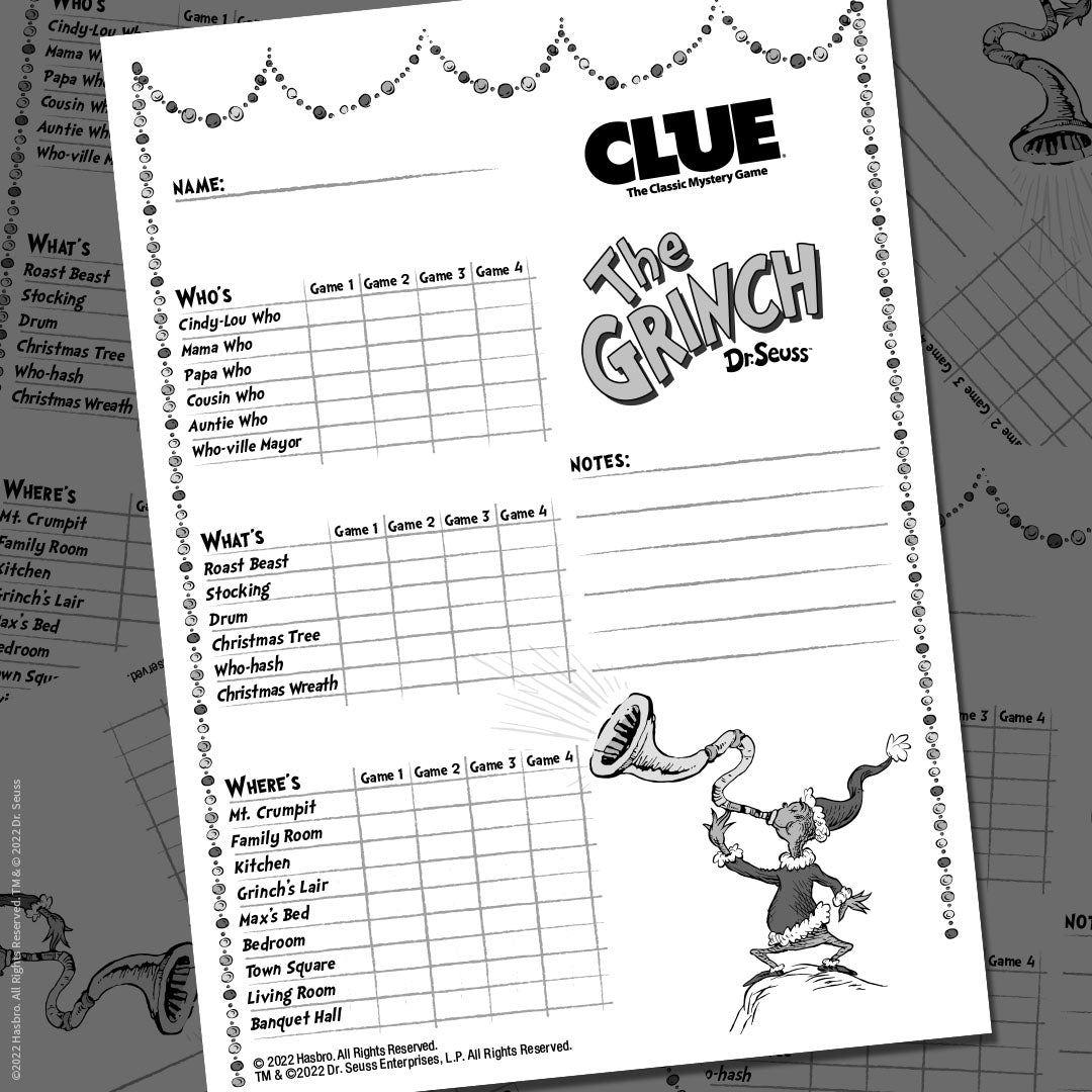 CLUE®: Grinch