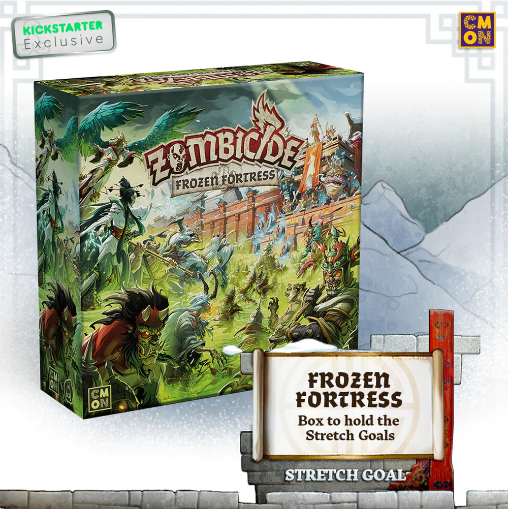 Zombicide: White Death Frozen Fortress Kickstarter Exclusive Stretch Goals