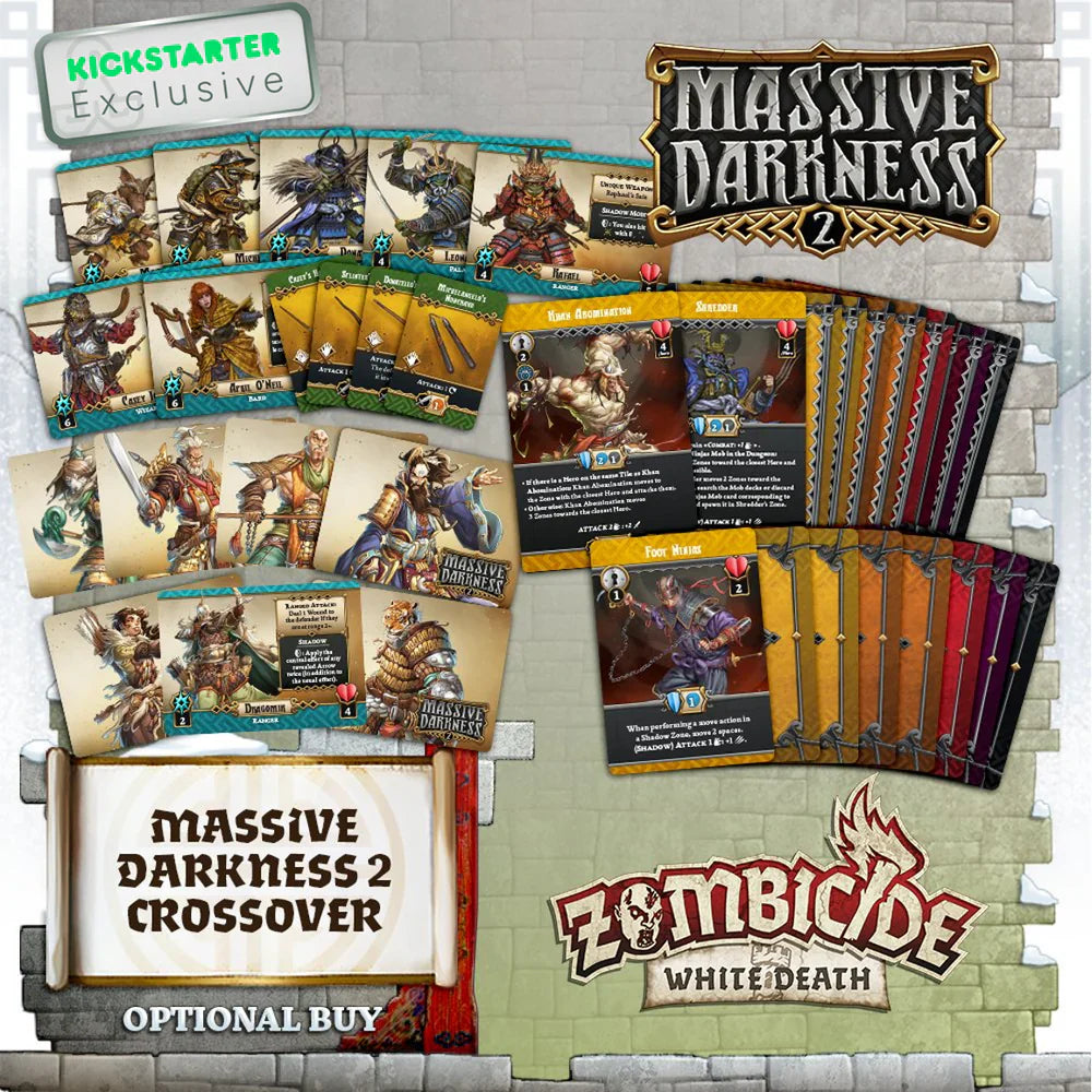 Zombicide: White Death Massive Darkness 2 Crossover - Kickstarter Exclusive