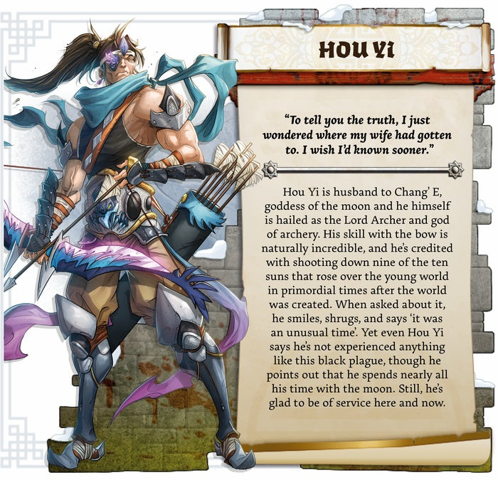 Zombicide: White Death Chang E' and Hou Yi - Kickstarter Exclusive