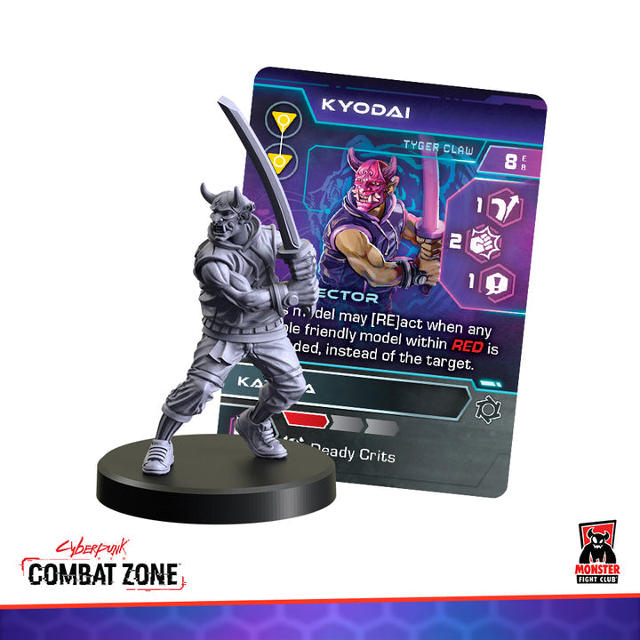 Cyberpunk Red Combat Zone: Tyger Claws Starter Gang