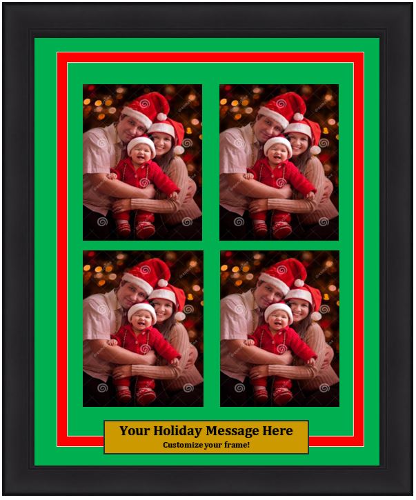 Dynasty Customized Holiday Photo Picture Frame Kit (Vertical)
